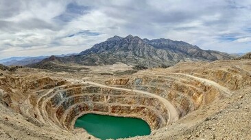 The historical Colosseum mine in California, USA