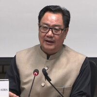"Bewildering": Kiren Rijiju takes jibe at Rahul Gandhi over "polarisation" attack on Mamata Banerjee