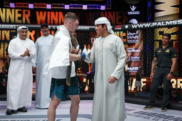 Vladyslav Rudniev crowned champion at UAE Warriors 71