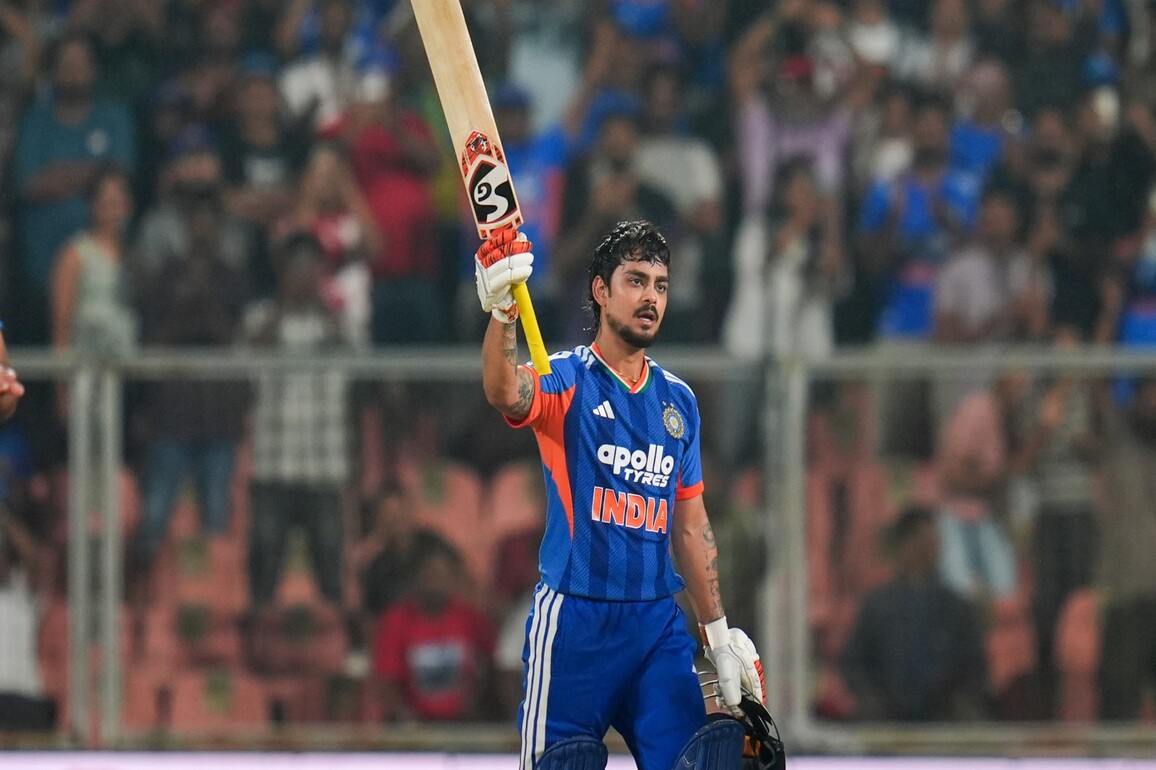 Ishan's century, Surya's blitz powers India to 271/5 against NZ in final T20I