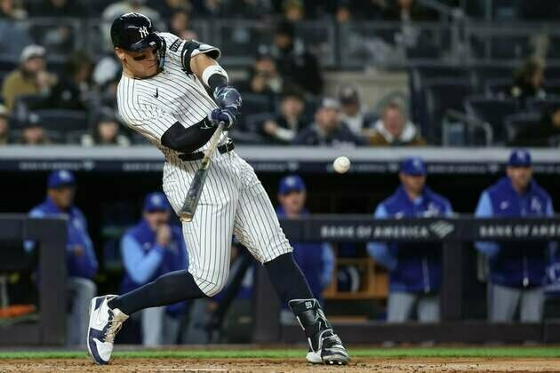 Aaron Judge supplies power as Yankees sweep Royals