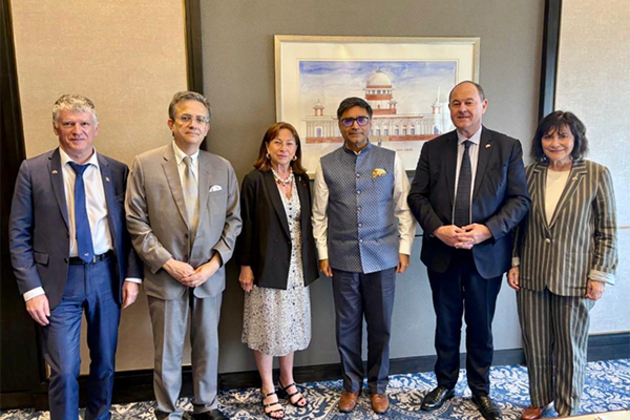 French Senate delegation meets FS Misri; discusses defence, global challenges, and bilateral roadmap