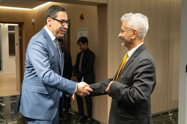 EAM Jaishankar meets Cyprus FM Constantinos Kombos in Brussels