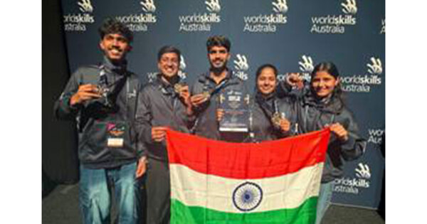 Team India clinches three gold, one silver and one bronze at Global Skills Challenge Australia
