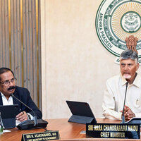 Andhra Pradesh Chief Minister Chandrababu Naidu reviews gas supply situation in state