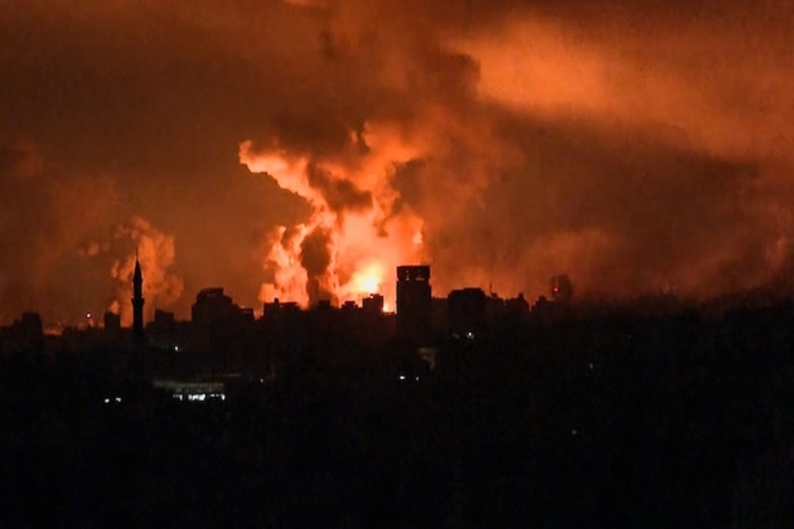 Israel launches deadly attacks on Gaza after dispute over hostage remains