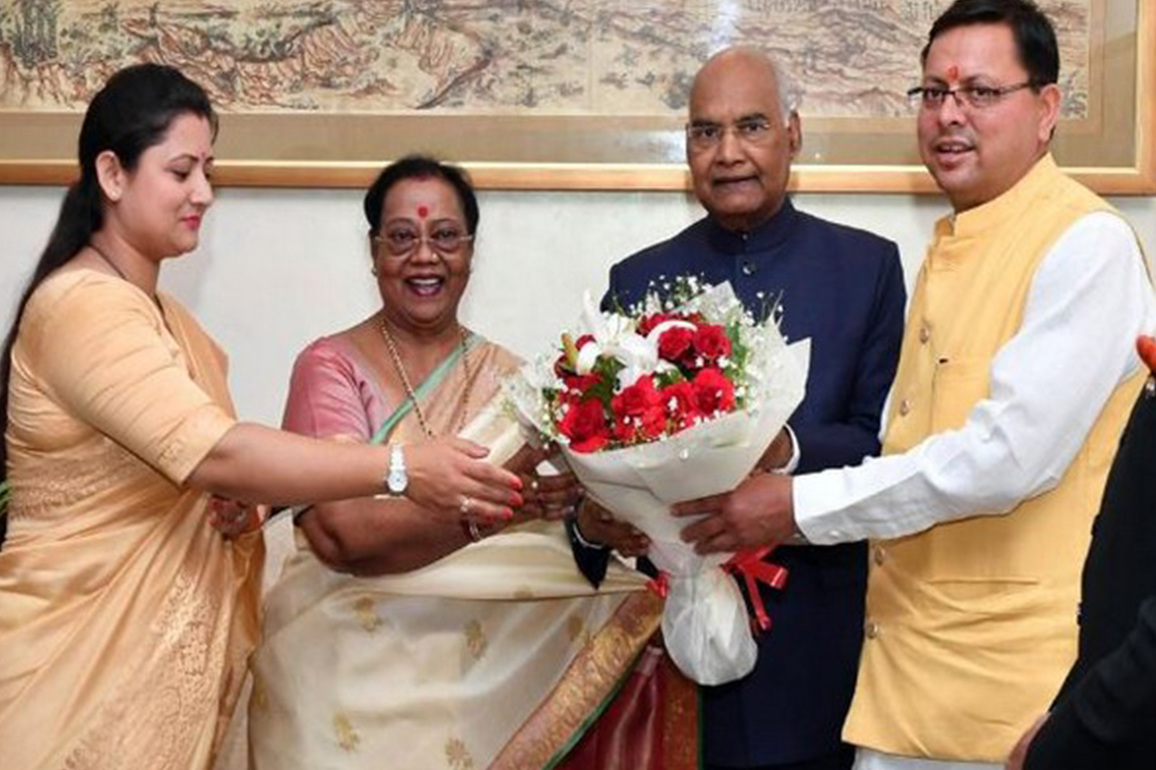 Uttarakhand CM Dhami wishes former President Ram Nath Kovind on his birthday