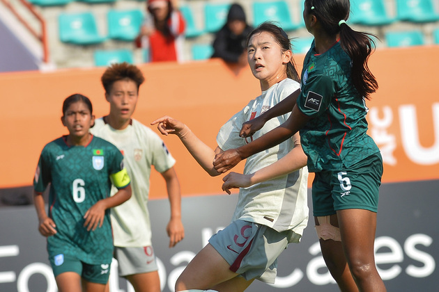 (SP)THAILAND-NONTHABURI-FOOTBALL-AFC U20 WOMEN'S ASIAN CUP-CHINA VS BANGLADESH