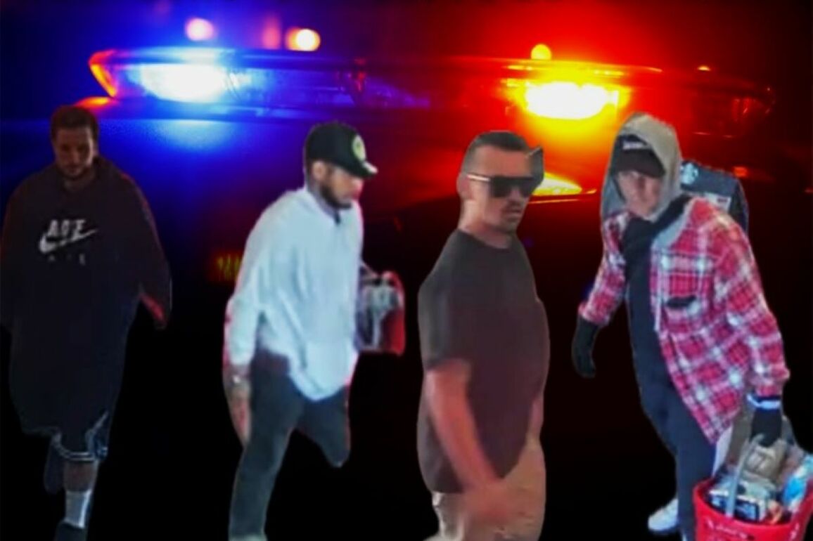 The Westminster police are trying to identify a group of retail thieves - New Santa Ana
