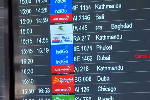Delhi: Several international flights from IGI Airport delayed amid ongoing West Asian conflict