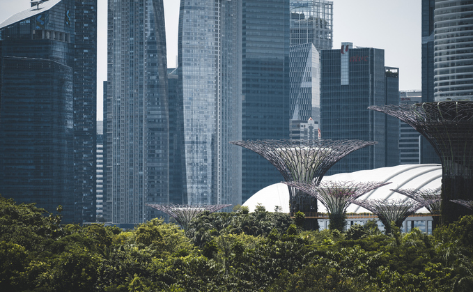 Artificial gardens in Singapore | Credit: iStock