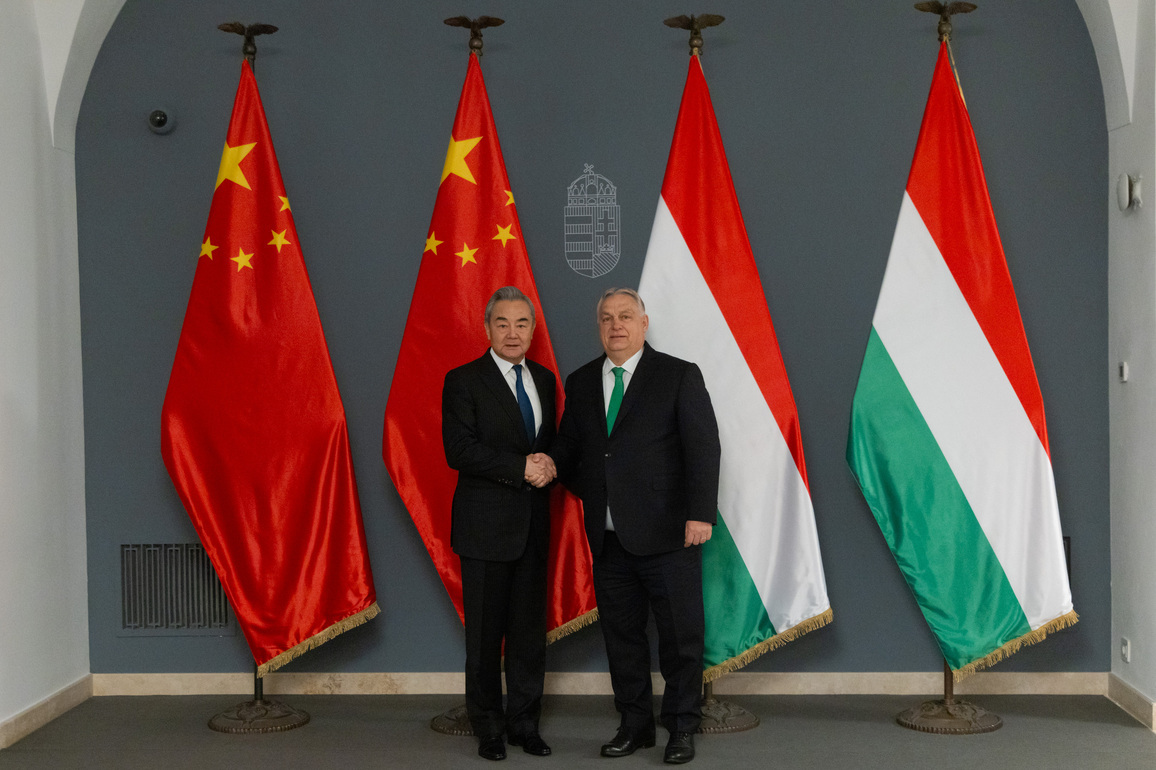 HUNGARY-BUDAPEST-PM-WANG YI-MEETING