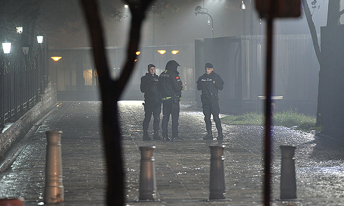 Explosive device thrown into US embassy compound in Montenegro Explosive device thrown into US embassy compound in Montenegro