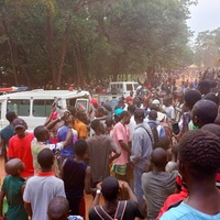 CENTRAL AFRICAN REPUBLIC-BANGUI-HIGH SCHOOL-STAMPEDE
