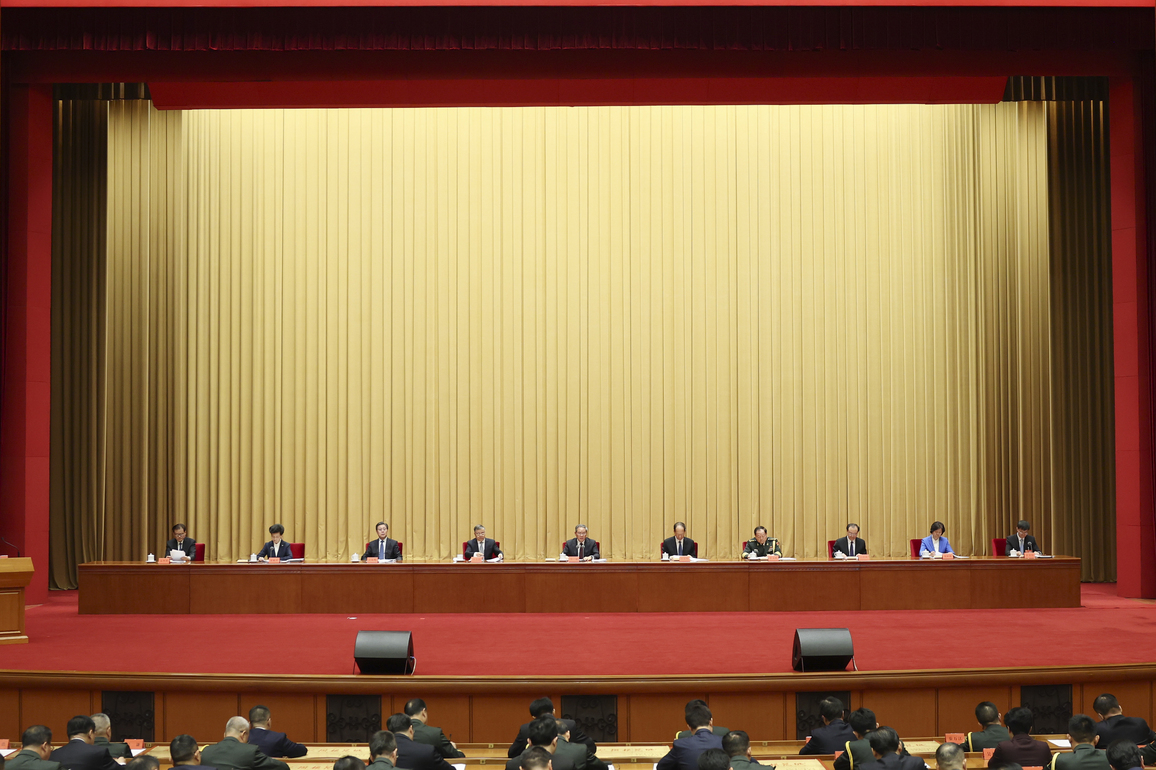 CHINA-BEIJING-NATIONAL CONFERENCE-HONORING MODEL CITIES AND COUNTIES (CN)