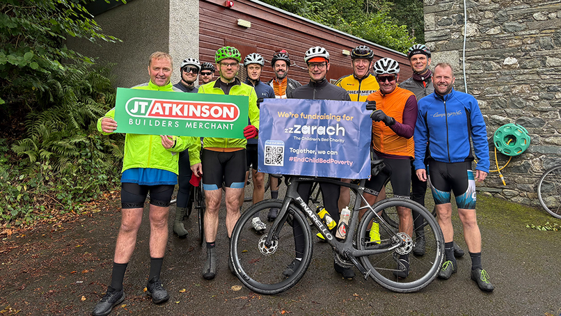 JT Atkinson team tackles coast-to-coast triathlon for charity