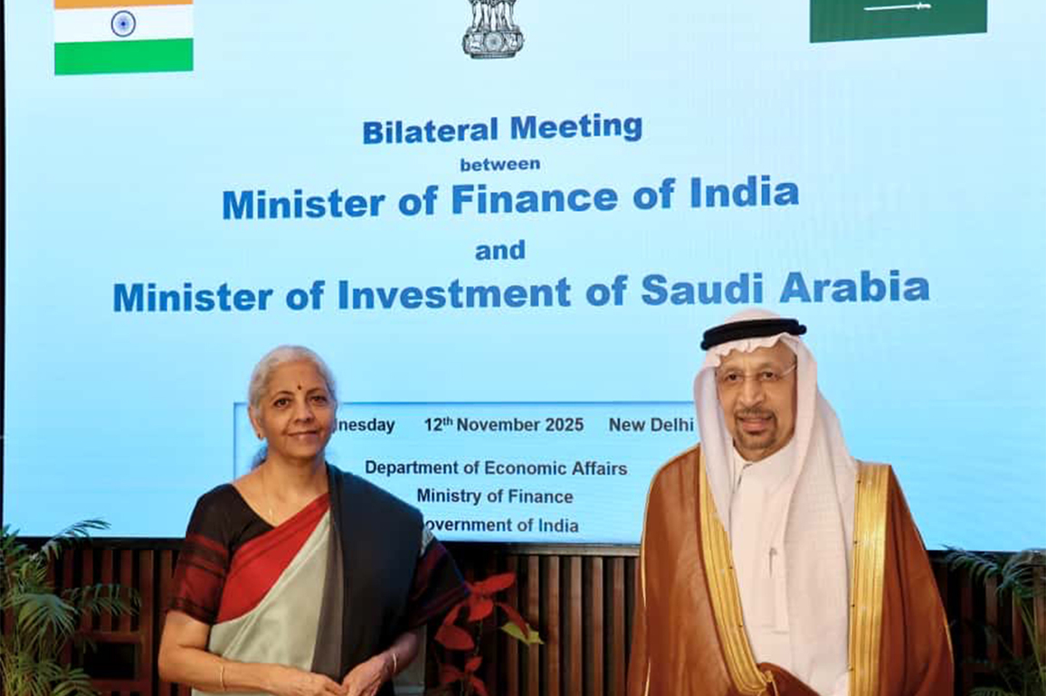 Sitharaman meets Saudi Arabia's Minister of Investment, discusses early conclusion of Bilateral Investment Treaty