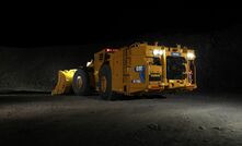 Caterpillar’s R1700 XE fully electric underground loader