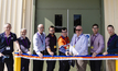 The ribbon cutting ceremony at Dyno Nobel’s state-of-the-art, fully automated, electronic detonator plant in Helidon. (l-r): project manager, David Rowbottom; automation process engineer, Bruce Reeler; vice president of product & technology, David Gribble; Lockyer Deputy Mayor, Cr Chris Wilson; IPL CEO and MD, Mauro Neves; Helidon site manager, Paddy Wiggall; engineer & reliability manager, Peacey F. Thompson and electronics manufacturing manager, Terry Houston. Credit: Jared Vethaak 