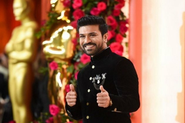 Oscars 2023: Ram Charan showered with flower petals on his arrival in Hyderabad