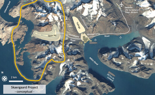Nordisk Fundering to drill Skaergaard for Greenland Mines