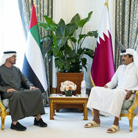 UAE President reaffirms support for Qatar's sovereignty during meeting with Emir Sheikh Tamim