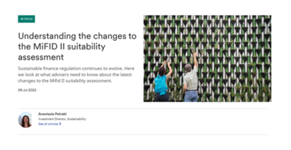 What's new with MiFID II? 