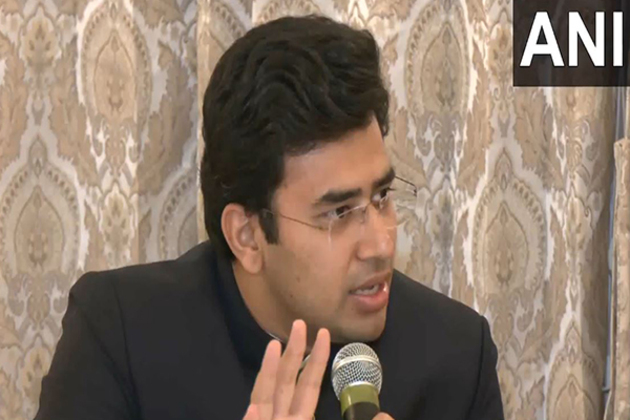 "It's like the Devil quoting from the scriptures": BJP MP Tejasvi Surya on Bilawal Bhutto-led delegation in US