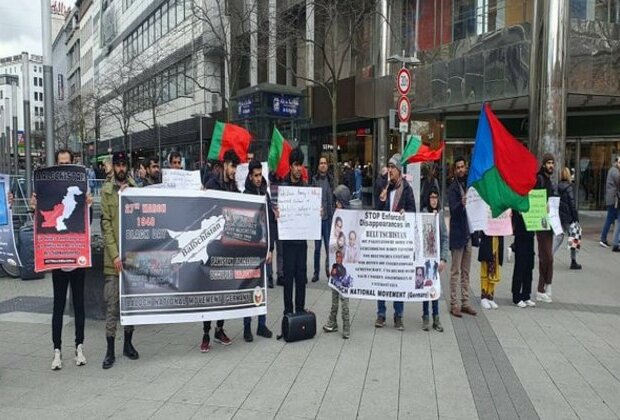 Balochs hold anti-Pakistan protests in Germany, UK against annexation of Balochistan