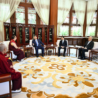 CHINA-BEIJING-XI JINPING-PANCHEN RINPOCHE-VISIT