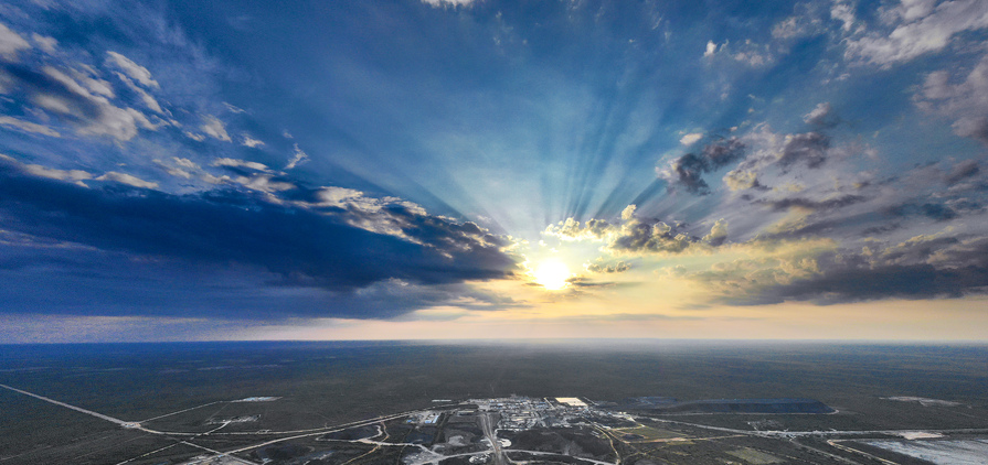 Lucara's Karowe mine in Botswana. 