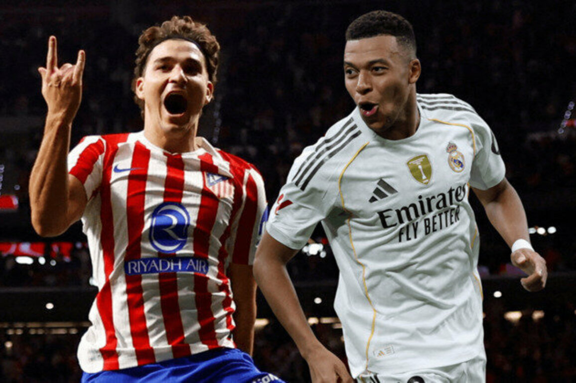 Atltico de Madrid vs Real Madrid, 2025 La Liga