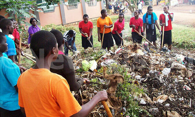 Clean Iganga campaign under way Clean Iganga campaign under way