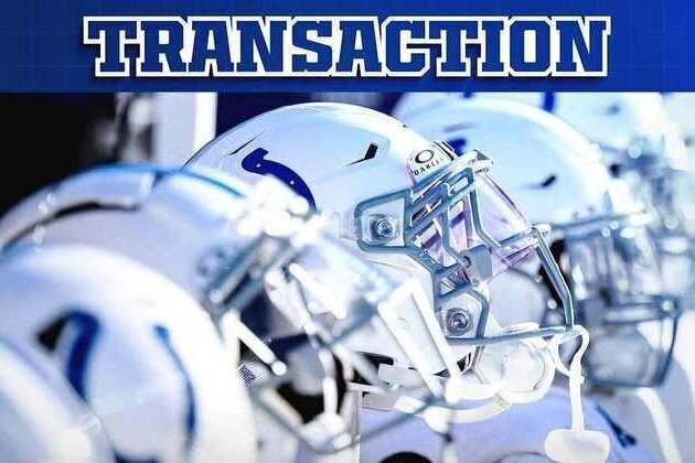 Colts sign six draft picks, 12 undrafted free agents