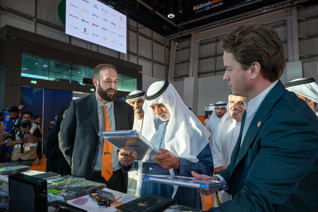 Nahyan bin Mubarak visits MENA Bitcoin Conference in Abu Dhabi