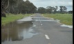  Flood damaged roads will be a hazard this harvest. Photo Mark Saunders.