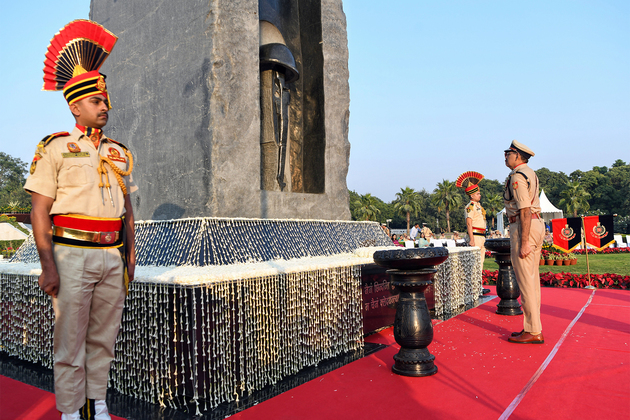 Rajnath Singh to lay wreath at National Police Memorial on Police Commemoration Day