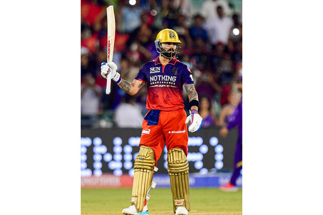 "Really happy to see him get those runs": Padikkal hails Kohli's unbeaten ton against KKR