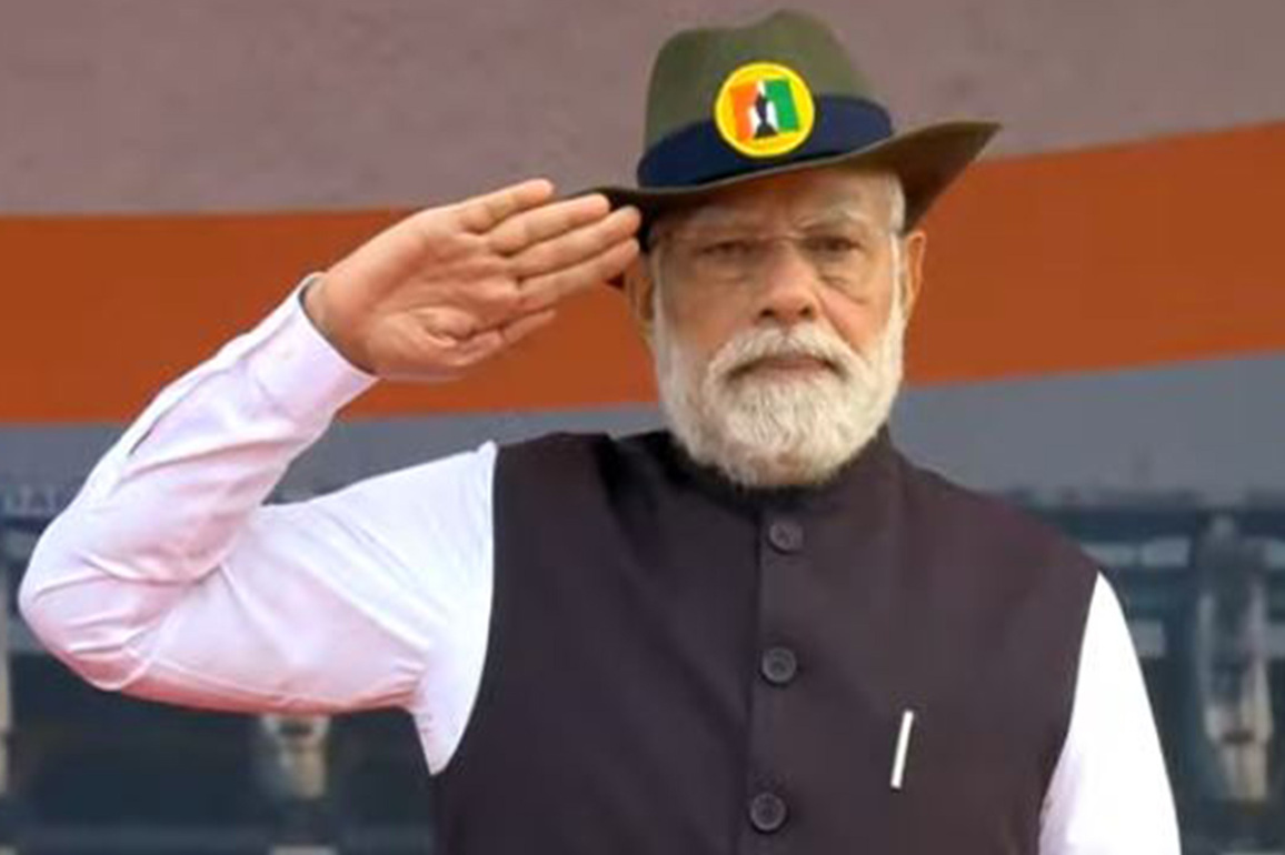 PM Modi pays floral tribute to Sardar Vallabhbhai Patel at Statue of Unity on his 150th birth anniversary