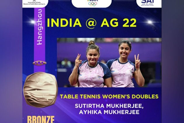 Asian Games: India wins bronze medal in table tennis women's doubles
