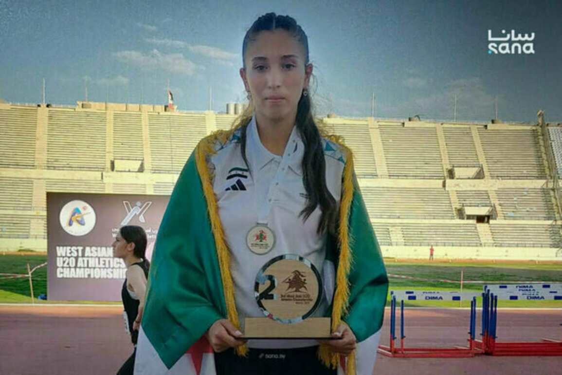 7 Medals for Syrias Athletics Team at West Asian Championship