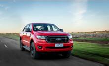  The Ford Ranger ute topped Australian vehicle sales in November. Image courtesy Ford.