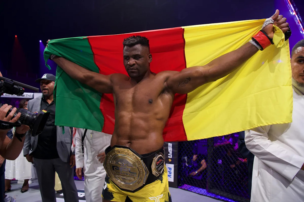 Francis Ngannou issues first comments about fatal motorcycle accident in Cameroon - Yahoo Sports