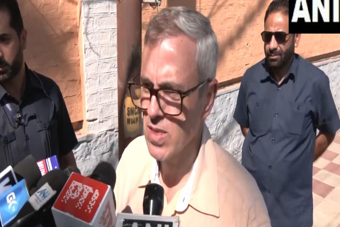 "Under which order was this done?": J-K CM Omar Abdullah questions heavy-handed actions of central authorities on AAP MP Sanjay Singh