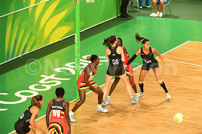 Silver Ferns see off stern challenge from Uganda at Netball World