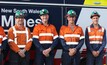  The winning team at the Newcastle Mines Rescue competition.