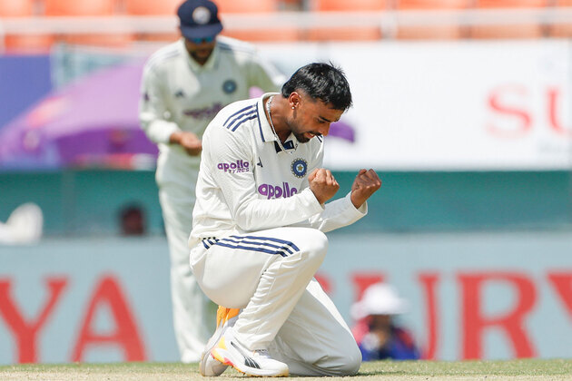 "Top of the world feeling": Manav Suthar after winning POTM award on Test debut
