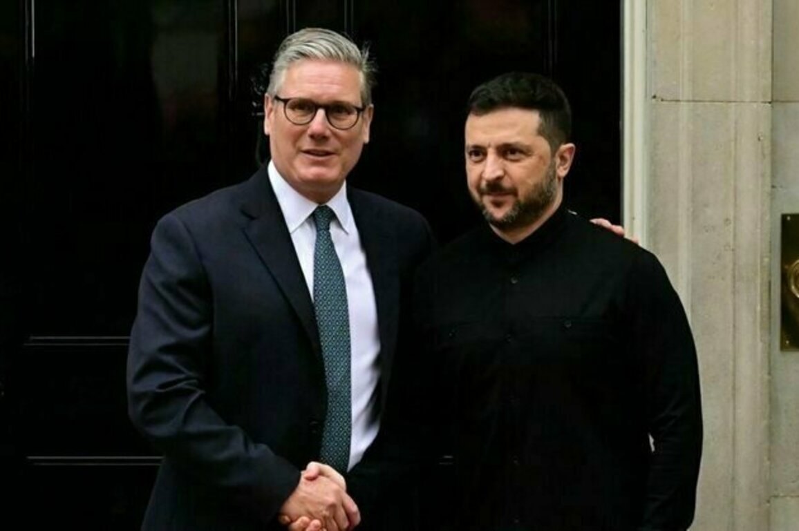 Zelenskyy Meets Starmer In London On Eve Of Russia-US Summit