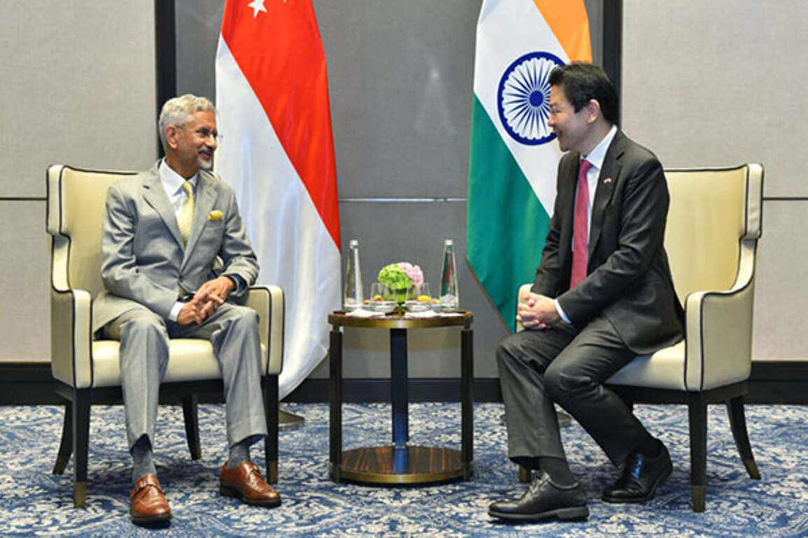 EAM Jaishankar calls on Singapore PM Wong, holds talks on strengthening bilateral ties