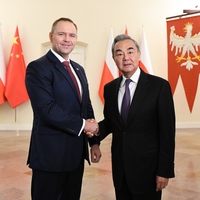 POLAND-WARSAW-PRESIDENT-CHINA-WANG YI-MEETING